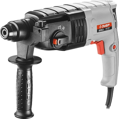 Перфоратор П-22-650 (SDS-plus, 650 Вт, 2.3 Дж, чем.) ЗУБР