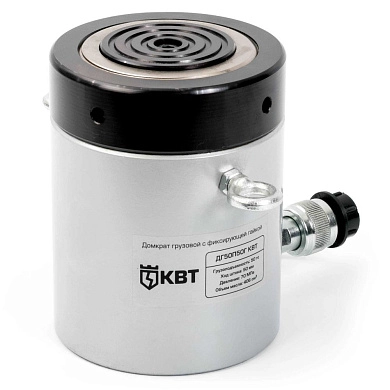 Домкрат грузовой с фиксирующей гайкой ДГ-50П100Г серия ПРОФИ (84585) КВТ