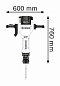 Молоток отбойный GSH 27 VC (HEX28, 2000 Вт, 69 Дж, кор.)(0 611 30A 000) BOSCH фото3