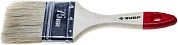 Кисть плоская 75мм, натур. светл. щетина, дер. ручка "УНИВЕРСАЛ-СТАНДАРТ" (4-01001-075) ЗУБР