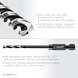 Сверло по металлу ц/х 2.0х24х69 мм, HSS, хв. HEX 1/4", класс A1 "IMPACT READY" (29623-2_z01) ЗУБР фото5