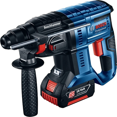 Перфоратор аккум. GBH 180 LI /1,7 Дж / 2х4,0 Ач / чем. (0 611 911 023) BOSCH