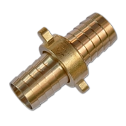 Штуцер из трех элементов под шланг 13мм-1/2" GEKA PLUS, латунь (GKWZ1212) BRADAS