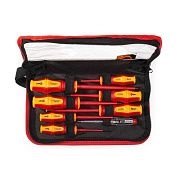 Набор отверток диэл., 8пр. "Профи" НИО-08-S (87130) КВТ