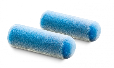 Ролик универсальный 100мм/6мм, туба 35мм, акриловый "Flok", 2шт. (0123-083510) HARDY