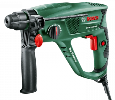 Перфоратор PBH 2500 RE (SDS-plus, 600 Вт, 1.9 Дж, чем.)(0 603 344 421) BOSCH