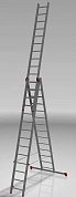 Лестница алюминиевая 3-х секц. NV2230 (10 ступ. 264/631см, 14.4кг) Новая Высота