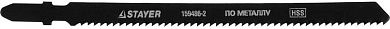 Полотна STAYER "STANDARD", T318B, для эл.лобзиков, HSS, по цв. мeт, фрезер.развед, тонколист сталь,