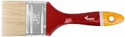 Кисть плоская 63мм, натур. щетина, дер. ручка "Мастер" (F_00836) КУРС