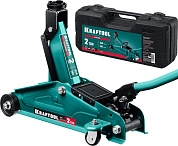 Домкрат подкатной для легковых а/м 2т 135-340мм STARK, кейс (43453-2-K) KRAFTOOL