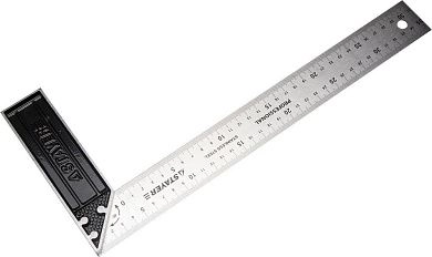 Угольник столярный 350мм, нерж. полотно, быт. (3431-35_z01) STAYER