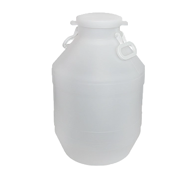 Фляга пластмассовая пищевая 40л с крышкой