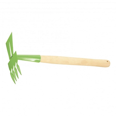 Мотыжка комбинированная, 80х380 мм, стальная, деревянная рукоятка, АГРОНОМ (62342) СИБРТЕХ