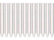 Мелки восковые разметочные, белые (12шт.)(YT-69931) YATO