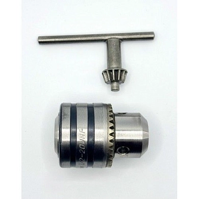 Патрон сверлильный 13-1/2" с ключиком (HD-79630) H-D