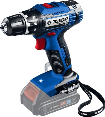 Дрель-шуруповерт аккум. DL-201 (20.0 В, без АКБ и ЗУ, 50 Нм, кор.) "Профессионал" ЗУБР