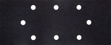 Лист шлиф. для ПШМ, мягк. дерево, 8 отв.,  P180, 93х230мм, 10шт (907-22102-180-10) URAGAN