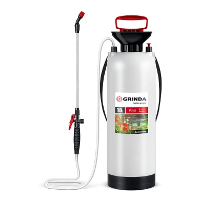 Опрыскиватель 10 л, переносной, с широкой горловиной и устойчивым днищем "TS-10" (8-425119) GRINDA