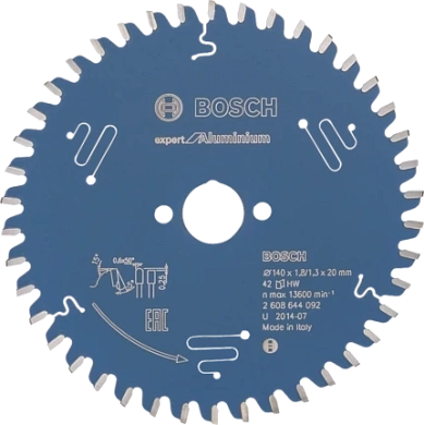 Диск пильный 140х20х42 Expert for Aluminium (2 608 644 092) BOSCH