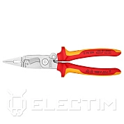 Клещи электромонтажные 200мм, диэл. (13 96 200) KNIPEX
