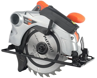 Пила циркулярная CS 188 (1,5 кВт 220В наклон 45°/90° глуб. пропил 45/65мм) PATRIOT / EXPERT