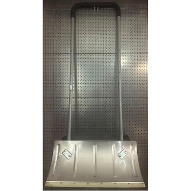 Скрепер для уборки снега алюминиевый двуручный 610x290x1470мм (HD-H611) H-D