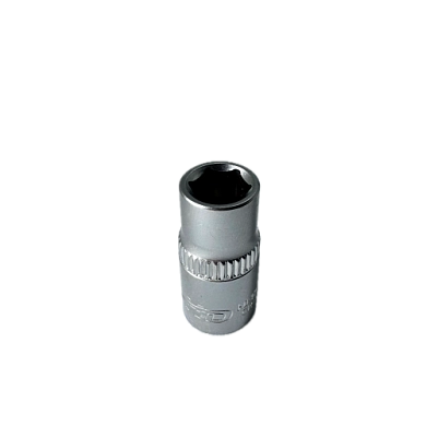 Головка торцевая 1/4" 6гр. 7мм L25мм CrV (HD-1406) H-D