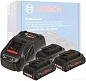 Аккумулятор 18В 3шт 4.0 А/ч Li-ion GBA 18V ProCore + ЗУ GAL 1880 CV (0 615 990 N2G) BOSCH фото2