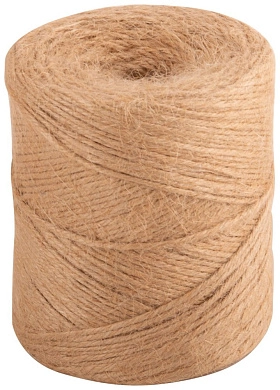 Шпагат джутовый, 4-ниточный, 1200 текс, 200 м (F_68261) КУРС