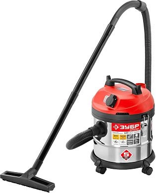 Пылесос строительный ПУ-20-1400 М3 (1400 Вт, объем 20 л, сухая и влажная уборка) ЗУБР