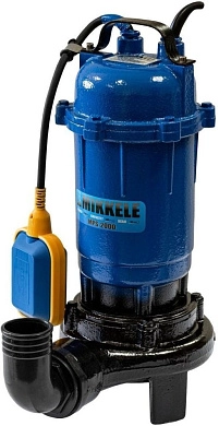 Насос дренажно-фекальный с измельчителем MIKKELE MPS-2000, 2000 Вт, напор 10 м, 18000 л/ч