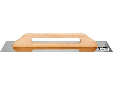 Гладилка нерж. 125х580мм, дер. рук. (06680) VOREL