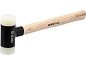Молоток безынерционный с деревянной ручкой 430гр. d40мм PU (YT-4625) YATO фото2