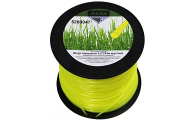 Леска (косильная струна) круг Ø 3,0 мм / 223м AKITA