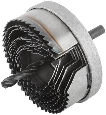 Набор пильных венцов, с каленым зубом 1", 26 - 63мм (F_36723) КУРС