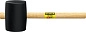 Киянка резиновая, масса головы 1.1кг, диаметр 90мм, дерев. ручк. (20505-100) STAYER фото3