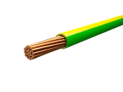 Провод ПуГВ (ПВ3) 1х4,0 желто-зеленый (БЕЛРОС.22286) БелРоскабель