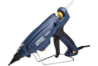 Пистолет клеевой, 300Вт/220В, стержни 12мм, регул. темп. 120-230 °С расход 1800 г/ч (5000328) RAPID