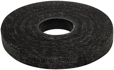 Изолента х/б, 400гр, 16мм, черная (F_11043)