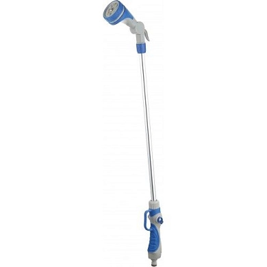Распылитель для полива удлиненный 71см., 8 функций Zn, TPR coated (HD-G3201-3) H-D