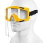 Очки защитные, в комплекте со щитком, непрямая вентиляция, PANORAMA (110292) STAYER фото2