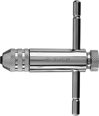 Метчикодержатель с храповым мех-м и реверсом М3-М10, 85 / 100 мм "ПРОФЕССИОНАЛ" (28137-85_z01) ЗУБР