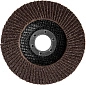 Круг лепестковый 115х22.23 мм для металла, P40, тип КЛТ1 (36590-115-40) ЗУБР фото3
