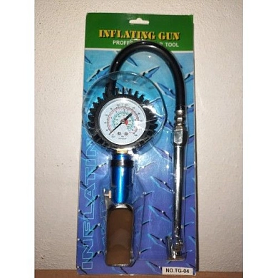 Пневмопистолет с манометром для подкачки грузовых шин (HD-TG04) H-D