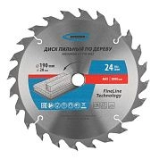 Диск пильный 190х16/20х24T по дереву (73315) GROSS