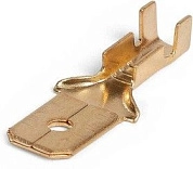 Разъем плоский неизолир. РП-П 2,5-(6,3)(59138) КВТ