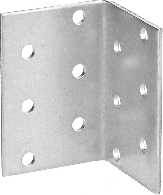 Крепежный угол равносторонний 60х40х40 мм 1 шт 310206-060-040