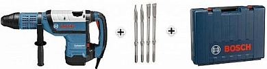 Перфоратор GBH 8-45 DV + акция /1500 Вт/12.5 Дж / чем. (0 615 990 J8M) BOSCH
