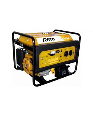 Генератор бензиновый RATO R6000D (6кВт, 230В, RATO R420)