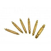 Набор экстракторов двусторонних для извлечения обломанных болтов (6шт.)(G38591) GEKO